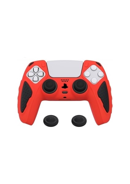 Playstation 5 Ps5 Joystick Kol Silikon Kılıf Analog Koruyucu Set