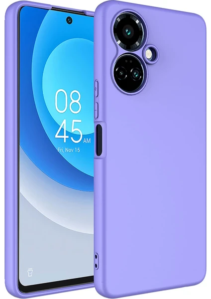 Tecno Camon 19 Pro Kılıf Lansman Içi Kadife Silikon