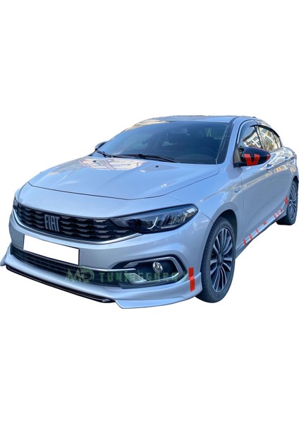 Fiat Egea 2021-2023 Boyasız Plastik Ön Tampon Eki