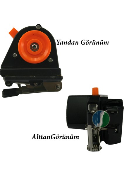 REI.001 Reel Seat Makina Kızağı (Göl Kamışı İçin)