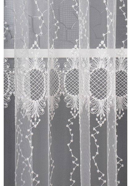 Brode Işlemeli Tül Perde (1/2.5 Normal Pile) fırsatları