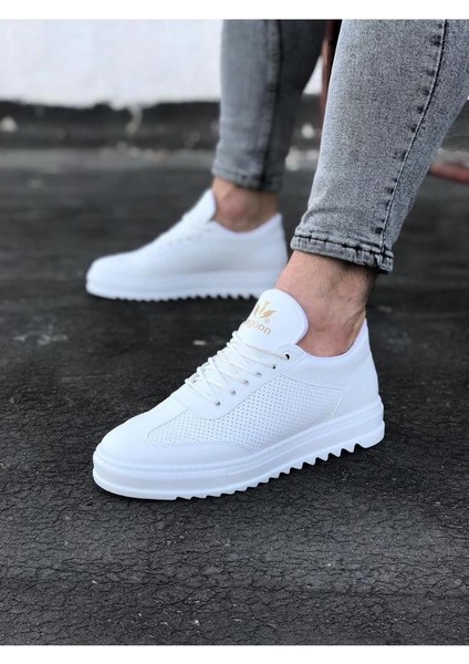 Wagoon WG022 Beyaz Erkek Casual Ayakkabı