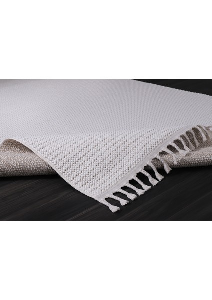 Carina 8326C Beyaz-Beyaz Dekoratif Makine Halısı fiyatları