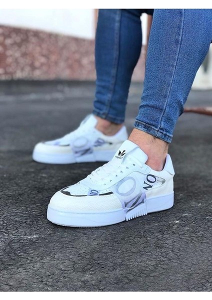 Wagoon WG202 Beyaz Gri Erkek Günlük Ayakkabı modelleri