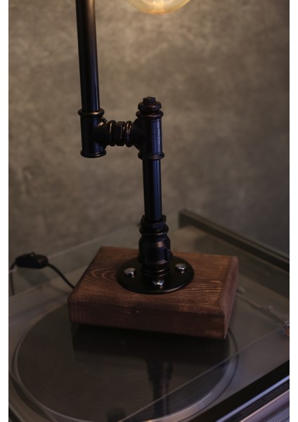 Dru Lamp Company Endüstriyel Retro Tarzıyla Özel Tasarım El Yapımı Boru Tipi Lamba