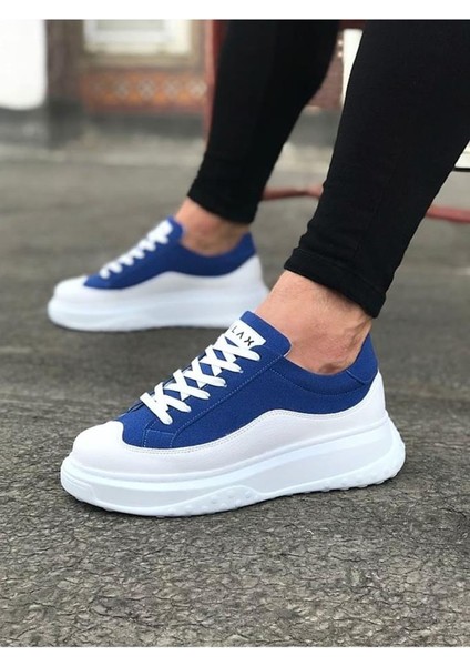 Wagoon WG507 Beyaz Mavi Erkek Ayakkabı