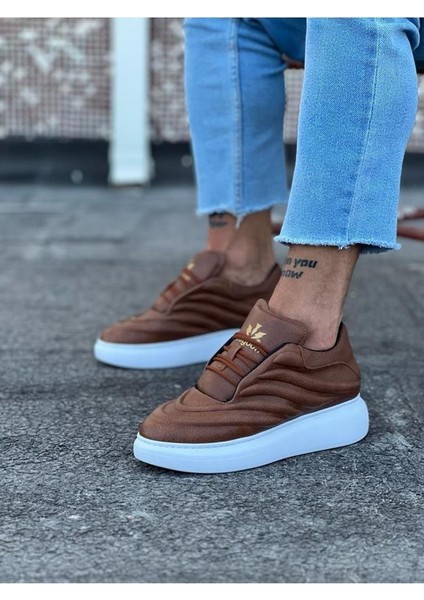 Wagoon WG094 Taba Cilt Erkek Casual Ayakkabı