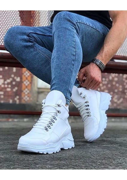 Wagoon WG07 Beyaz Uzun Bağcıklı Bot fiyatları