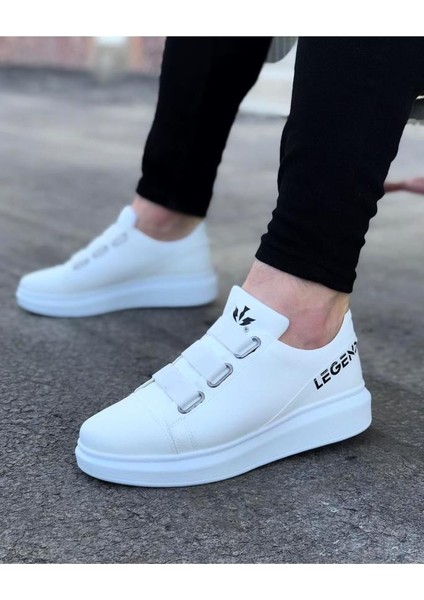 Wagoon WG029 Beyaz Kalın Taban Casual Erkek Ayakkabı fiyatları