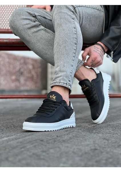 Wagoon WG021 Siyah Beyaz Erkek Casual Ayakkabı fiyatları