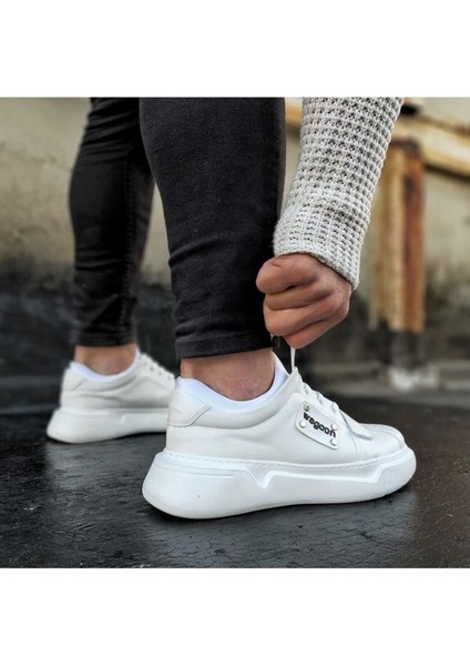 Wagoon WG018 Beyaz Erkek Yüksek Taban Ayakkabı modelleri