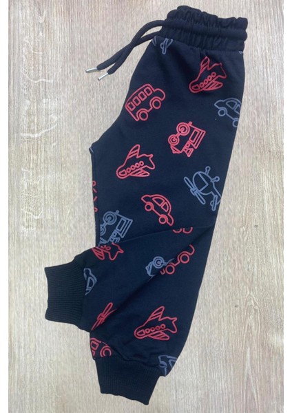 Mojo Erkek Bebek 1-4 Yaş Taşıt Baskılı Eşofman Altı 300 Siyah-Kırmızı fiyatları