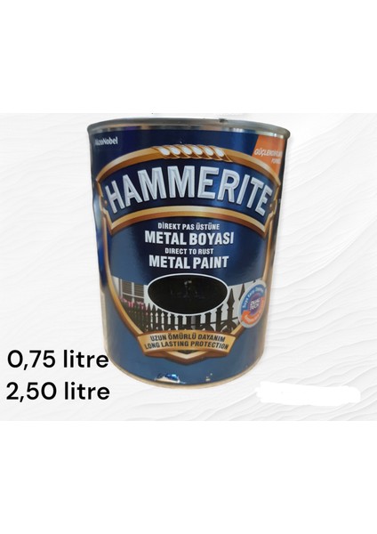 Hammerite 0,75 Litre ( Direkt Pas Üstüne Sürülen Boya )
