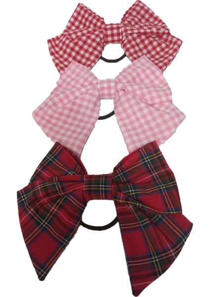 Büyük Boy Lastikli Karma Fiyonk Toka 3 Lü