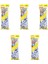 PM02 Yedek Vidalı Mop Paspas Püskül Ucu - Pamuklu Mikrofiber Ipli Mop Yedeği Başlığı - 5 Adet 1