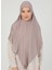Fermuarlı Viskon Hijab - Dumangülü - Ecardin 3