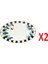 Palms Kayık Tabak 24CM 2'li 04ALM005387 1