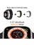 Watch Ultra Hk8 Pro Max Gümüş Yıldızışığı Iphone ve Android Tüm Telefonlara Uyumlu Amoled Akıllı Saat 3