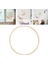 Ahşap Halkalar, Ahşap Bambu Çiçek Çember Çelenk Halkaları Dıy 20 cm Ahşap Için Makram (Yurt Dışından) 5
