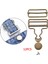 12X Metalırıcı Bağlantı Elemanları Klips Braceı Süspansiyonı 3.8 cm (Yurt Dışından) 3