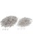 Elbise Sütyen Aksesuarı Için 200PCS ve Bağlantı Elemanları 16X9MM (Yurt Dışından) 5