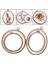 4x Nakış Rossş Çerçevesi Diy El Nakış C (Yurt Dışından) 4