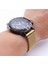 Samsung Galaxy Watch 4 Classic 46MM / Active R500 / Gear Sport R600 / Gear S2 Classic Uyumlu 20MM Mıknatıslı Metal Hasır Kordon 3