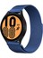Samsung Galaxy Watch 4 Classic 46MM / Active R500 / Gear Sport R600 / Gear S2 Classic Uyumlu 20MM Mıknatıslı Metal Hasır Kordon 1