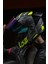 Rapıd Race Raven Mat Siyah-Gri-Neon Sarı Kask C2 5