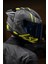 Rapıd Race Raven Mat Siyah-Gri-Neon Sarı Kask 4