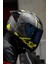 Rapıd Race Raven Mat Siyah-Gri-Neon Sarı Kask 2