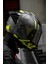 Rapıd Race Raven Mat Siyah-Gri-Neon Sarı Kask C4 5