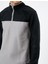 Polar Sweatshirt Yarım Fermuarlı Renk Bloklu Slogan Detaylı 5