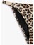 Leopar Desenli Bikini Altı Metal Aksesuarlı 3