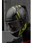 Rapıd Race Raven Mat Siyah-Gri-Neon Sarı Kask C0 2