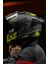 Rapıd Race Raven Mat Siyah-Gri-Neon Sarı Kask C0 5
