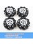 Mecanum Wheel 4WD Metal Robot Araba Şasi Öğrenme Kiti 4