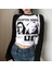 Beyaz I Am Bad Raglan Uzun Kollu Crop 1