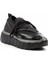 Siyah Siyah Streç Kadın Sneaker K01234050317 3