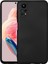 Case 4U Xiaomi Redmi Note 12 Pro 4g Kılıf Kamera Korumalı Içi Kadife Logosuz Mara Lansman Silinebilir Kılıf Siyah 1