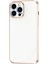 iPhone 13 Pro Max Uyumlu Luxury Serisi Altın Çerçeveli Silikon Kılıf 1