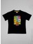 Baskılı Siyah Erkek Çocuk T-Shirt HRBTXT103 3
