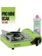 Tekli Çantalı Mini Portatif Ocak Yeşil CK-506 1