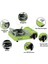 Tekli Çantalı Mini Portatif Ocak Yeşil CK-506 4