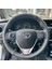 Toyota Corolla 2013-2018 Araca Özel Direksiyon Kılıfı (Noktalı Düz Gri Dikişli) 1