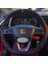 Seat Leon Fr Direksiyon Kılıfı (Nubuk Noktalı Kırmızı Yüzüklü) 1