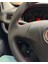 Fiat Linea Fiorino (Tuşsuz) Araca Özel Direksiyon Kılıfı (Noktalı Düz Kırmızı Dikişli) 5