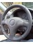 Honda Civic 98-2002 Ies Kasa Araca Özel Direksiyon Kılıfı (Noktalı Düz Siyah Dikişli) 1