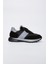 Agatho Erkek Siyahgri Deri Sneakers & Spor Ayakkabı 383 5630 Erk Ayk Y23 1