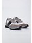 Agatho Erkek Grisiyah Deri Sneakers & Spor Ayakkabı 383 5630 Erk Ayk Y23 2